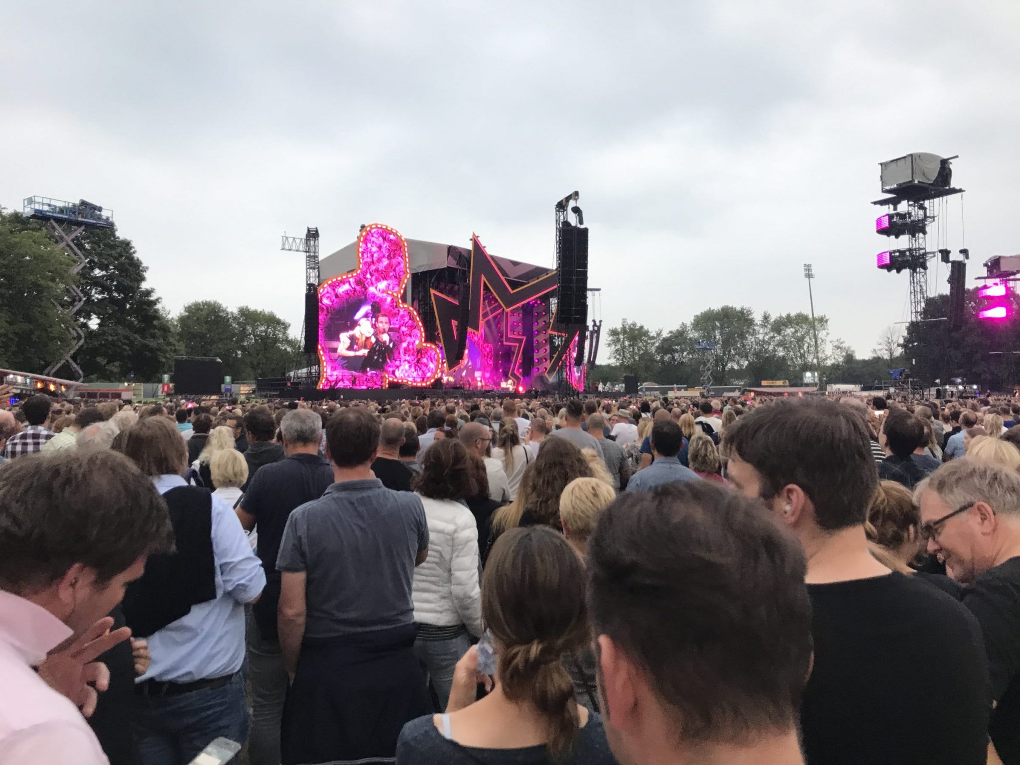 Goffertpark concerten Gun’s ’n Roses en Robbie Williams Van Schaick